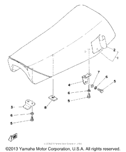 MX125C Сиденье