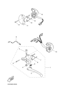 YH50 Handle switch & lever
