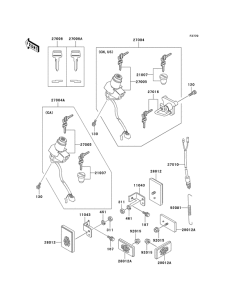 KL250 Выключатель зажигания