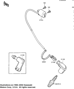  Катушка зажигания