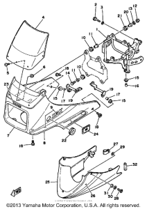 SRX250TC Обтекатели