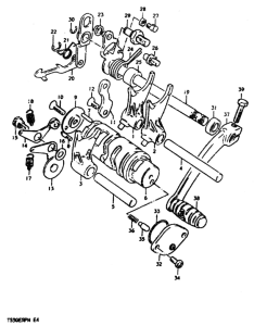 TS50 Переключение передач