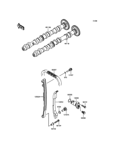 ZR800 Распред вал