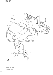 UX150 Рулевое покрытие