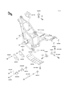  Рама ,крепежные детали