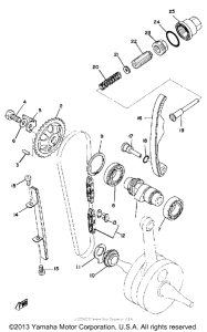 TT500H Camshaft-chain