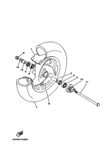 XC125V YJ125X Transom + tube