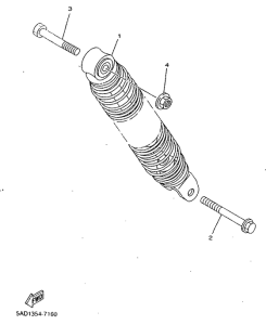 YN50R Задняя подвеска
