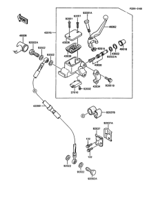 KMX200 Главный тормозной цилиндр