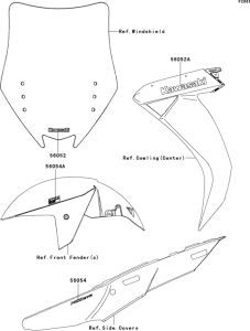 ZG1400 Наклейки