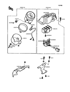 EL250 Спидометр