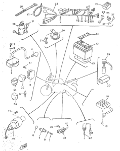 TZR50 Электрика 1