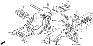 CBR900RR Заднее крыло