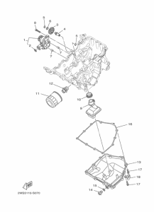 YZF-R3 Масляный насос