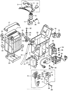 CB750 Аккумулятор