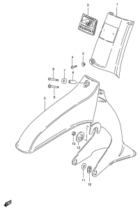 FB100 Переднее крыло