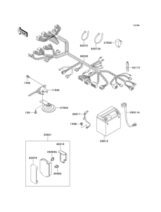 EX250 Электрика