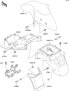 ZX500 Крылья