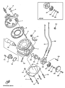 TDR125 Цилиндры