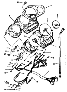 FZR600 FZR600A Измерительный прибор