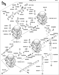 ZX600 Carburetor(1 / 2)
