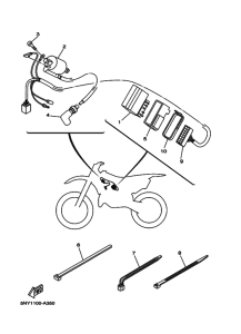 YZ125 YZ125R Equipo electrico