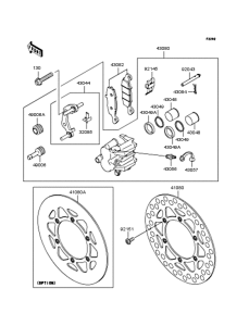  Передний тормоз