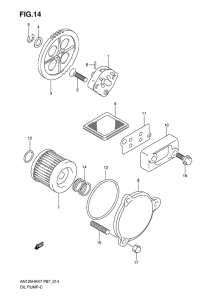 AN125 Маслонасос