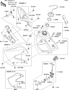  Топливный бак