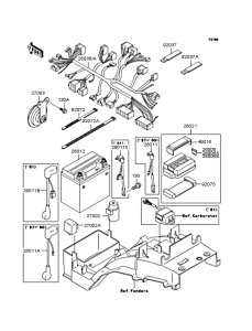 ZR400 Электрика