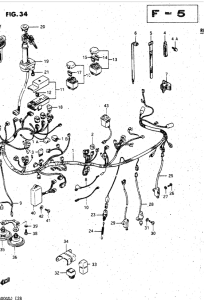 GV1400 Жгут проводов