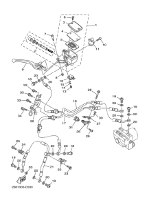 TDM900A Главный тормозной цилиндр