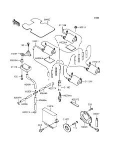 ZR1100 Катушка зажигания