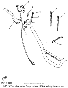 BW80A Handle switch - lever