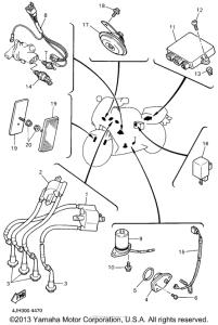 YZF600RG Электрика