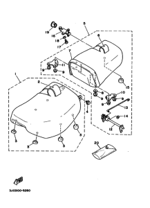 XV535 Пружина