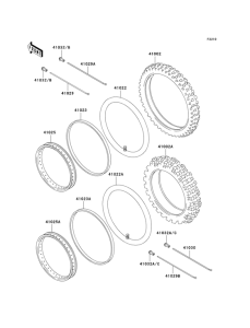 KL250 Колеса,покрышки