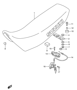 DR650 Пружина