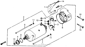 CX650 Стартер