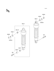 EL250 Подвеска  /  амортизатор