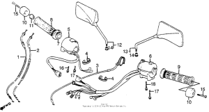 VF1100S Switches + cable + mirrors