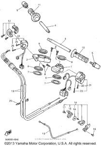 FZR1000FC Троса