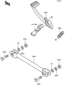 ZG1000 Педаль тормоза