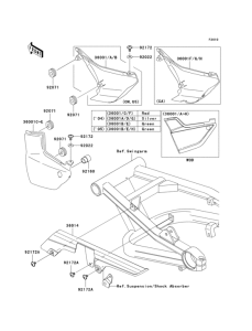 ZR1200 Боковые обтекатели