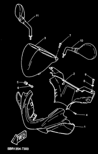 YQ50 Обтекатель 1
