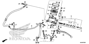 CTX1300 (ABS) Цилиндр сцепления