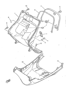 YA50R Ветровое стекло