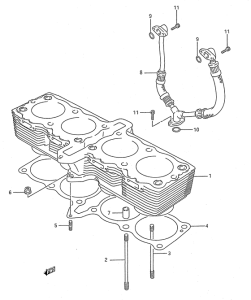 GSX750 Цилиндр