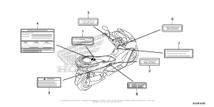 NSS300 Лейбл предостережения