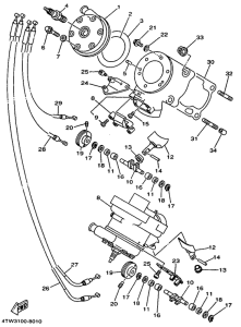 TZ250 Головка цилиндров